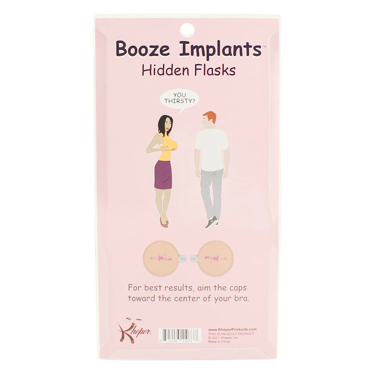 Booze Implants - A Hidden Flask For Your Bra - Image 4