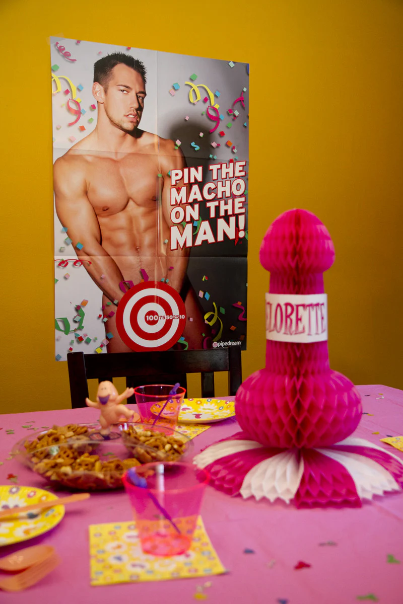 Pin The Macho On The Man Game - Image 4