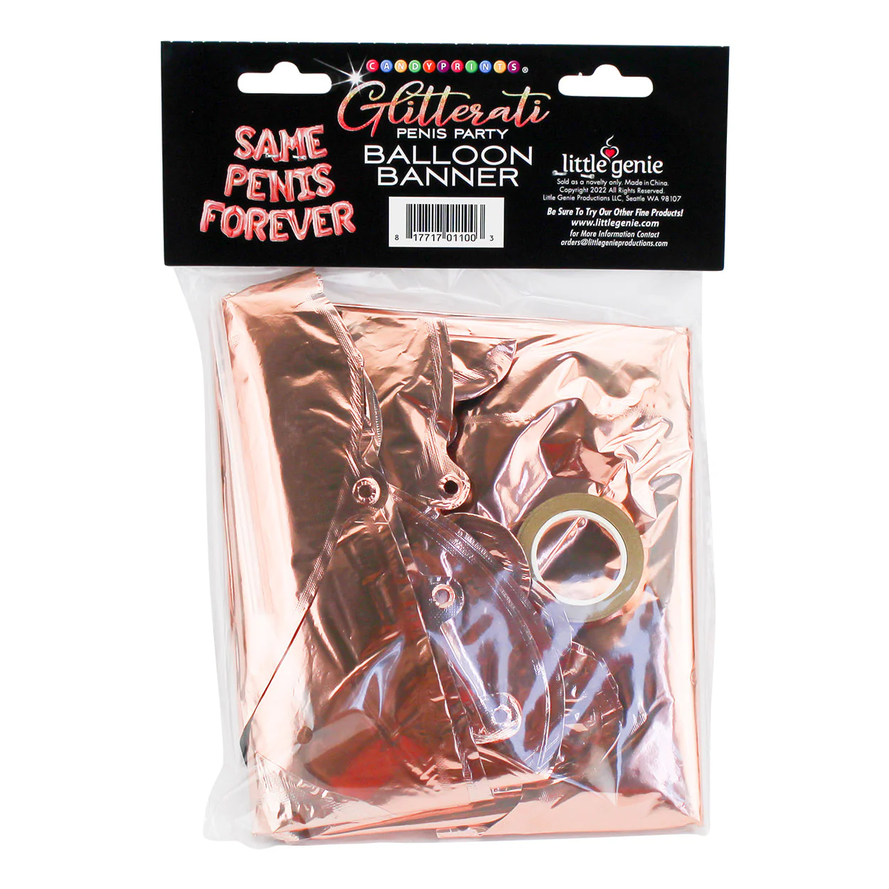 Same Penis Forever Balloon Banner - Image 3