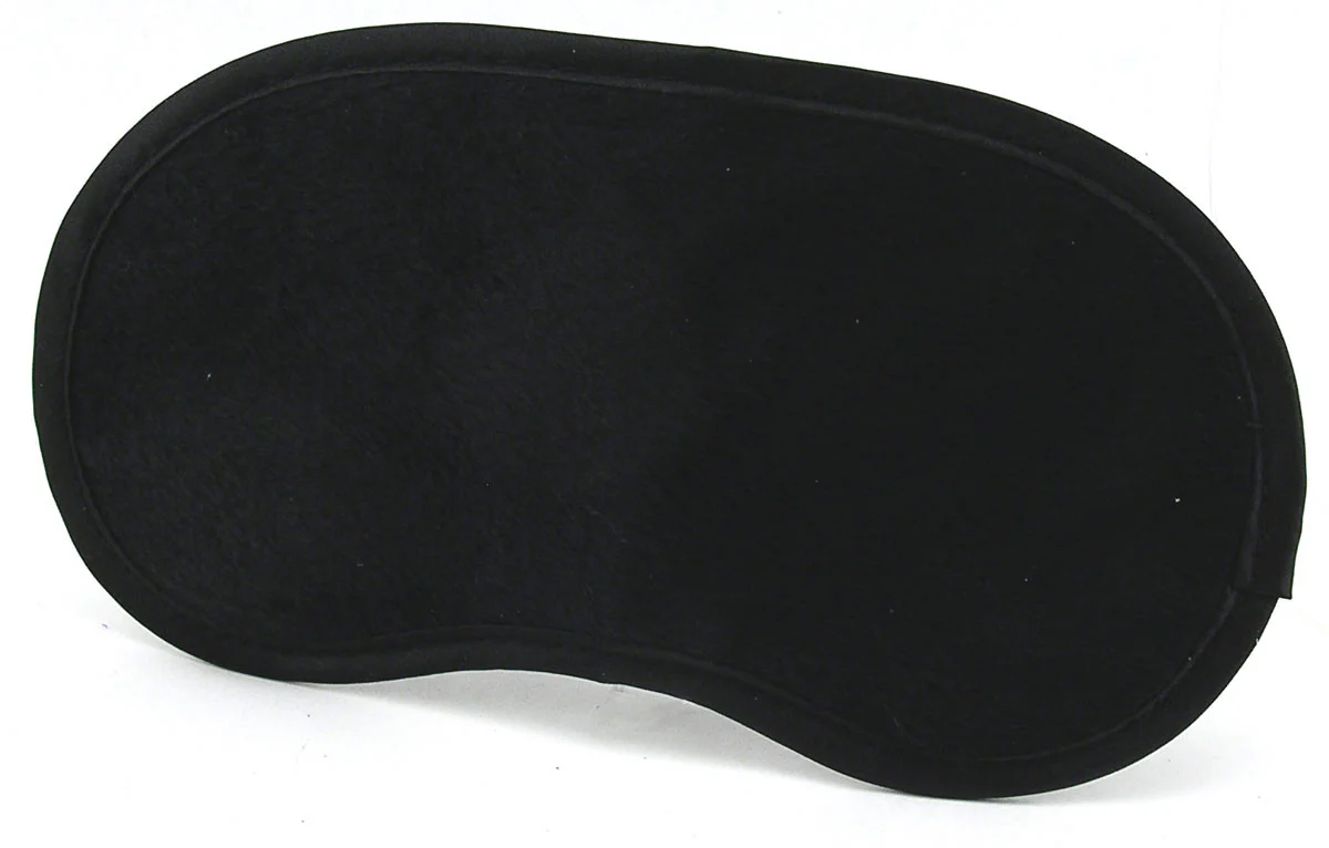 A Satin Blindfold Perfect for Pin the Macho on the Man